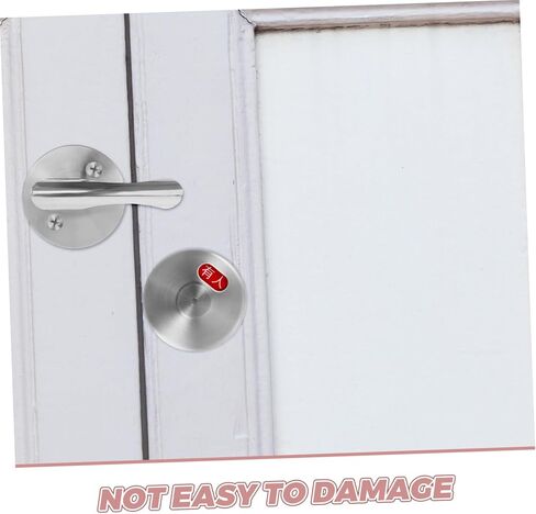 ERINGOGO 1set Bathroom Door Lock Vacant Occupied Indicator Barn Door Locks for Rv Public Restroom Complete Installation Kit in Saudi Arabia