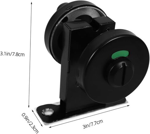 Homoyoyo المرحاض الخصوصية قفل الباب التقسيم الباب الشاغرة علامة قفل الباب سهلة التركيب in Kuwait