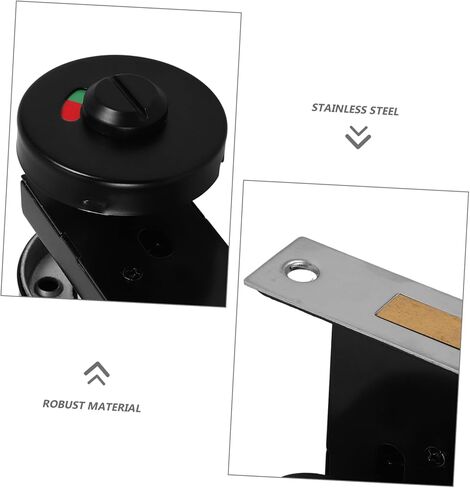 Homoyoyo المرحاض الخصوصية قفل الباب التقسيم الباب الشاغرة علامة قفل الباب سهلة التركيب in Kuwait