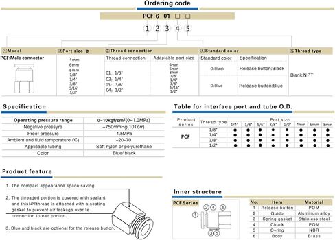 1/8 أنثى Npt دفع لتوصيل التجهيزات، CEKER 3/8 Od x 1/8 "NPT أنثى موضوع تركيبات الهواء 1/8 تركيبات خطوط الهواء سريعة التوصيل تركيب الأنابيب الهوائية دفع في الموصل 2 حزم in Saudi Arabia