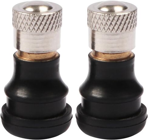2 valves for Segway Ninebot self-Balancing Scooters—Rubber and Brass tubeless tire valves, Suitable for MAX G30P/G30LP, S/S2/S Pro/Mini PRO/S-Plus. in Saudi Arabia