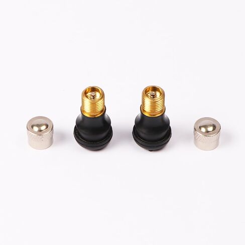 2 valves for Segway Ninebot self-Balancing Scooters—Rubber and Brass tubeless tire valves, Suitable for MAX G30P/G30LP, S/S2/S Pro/Mini PRO/S-Plus. in Saudi Arabia