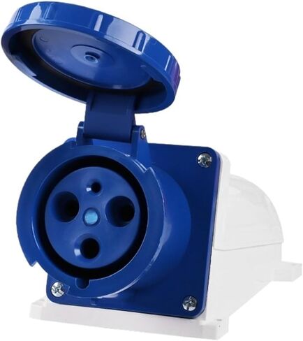 Industrial Exposed Three-Phase Four-Wire Socket 3-Hole 125A Aviation Plug Waterproof IP44 ZQ-143 in Saudi Arabia