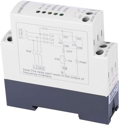 GMR 32B Phase Sequence Failure Protector Three Phase Relay 380VAC, Three Phase Voltage Protective Device for Motors, Distribution Boxes in Saudi Arabia
