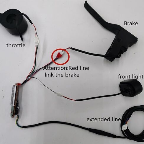 مجموعة تحكم سكوتر كهربائي 36 فولت، لوحة تحكم 350 وات 36 فولت 15 أمبير مع شاشة LED مع التحكم في لوحة التحكم في التطبيق، واستعادة طاقة الفرامل، وحماية التيار الزائد in Kuwait