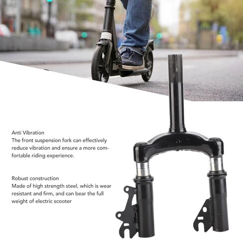 Electric Scooter Front Suspension Fork, 10 inch Shock Absorption Parts Anti Vibration Hydraulic Shock Absorber in Saudi Arabia