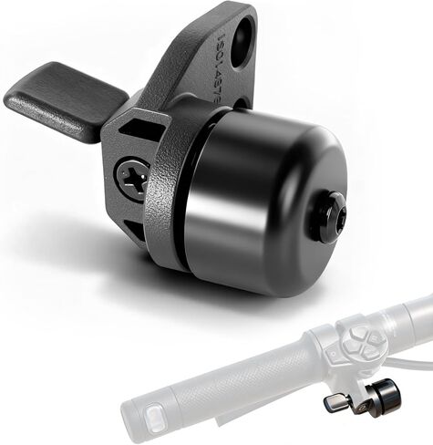 Scooter Bell Fit for Ninebot ZT3/ ZT3 Pro/Max G30 / F3 Electric Scooter, Aluminum Alloy, Replacement Bell Accessories in Saudi Arabia