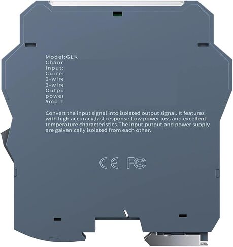 2-Input 2-Output Analog Signal Isolator 0-5V 0-10V 1-5V to 4-20mA 0-20mA(Input 1-5V,Output 0-20mA) in Saudi Arabia