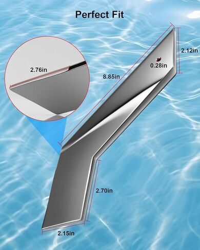 02655 واقي Skeg متوافق مع محركات Mercruiser Mercury سوزوكي ياماها، استبدال واقي Skeg من الفولاذ المقاوم للصدأ لإصلاح Skeg التالف in Saudi Arabia