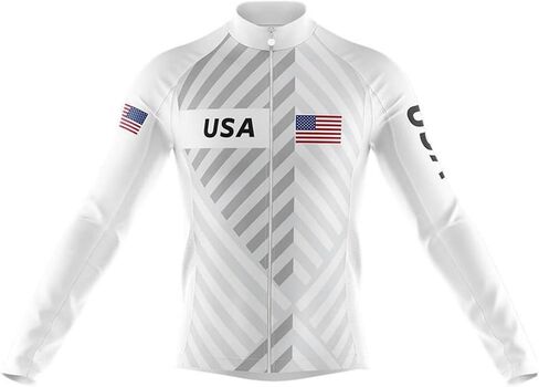 Men's Winter Cycling Jersey Winter Thermal Fleece Windproof Bike Jersey Long Sleeve Jerseys for Men Cycling Jacket in Saudi Arabia