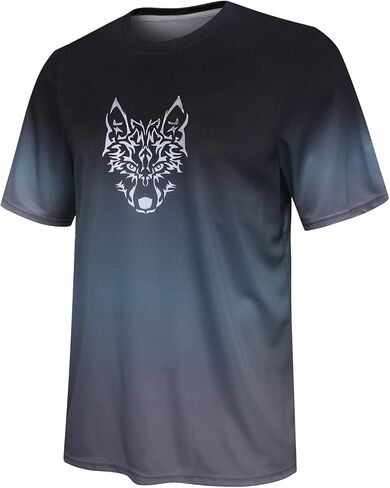 الحكمة يترك رجل دراجة هوائية جبلية الفانيلة قصيرة الأكمام الجبلية الدراجات جيرسي BMX الإنحدار موتوكروس تي شيرت التجفيف السريع in Kuwait