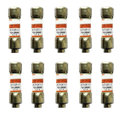 10 عبوات جديدة ATQR-12 ATQR12 ATQR-12A 600Vac صمام تأخير الوقت، ATQR-12A صمامات خرطوشة رفض الفئة CC الحالية in Kuwait