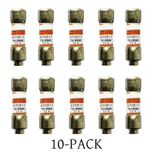 10 عبوات جديدة ATQR-12 ATQR12 ATQR-12A 600Vac صمام تأخير الوقت، ATQR-12A صمامات خرطوشة رفض الفئة CC الحالية in Kuwait