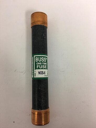 Eaton Bussmann NOS-6, 6Amp 600V Medium/Normal Blow Class K5 and H Fuse Cartridge Fuse in Saudi Arabia