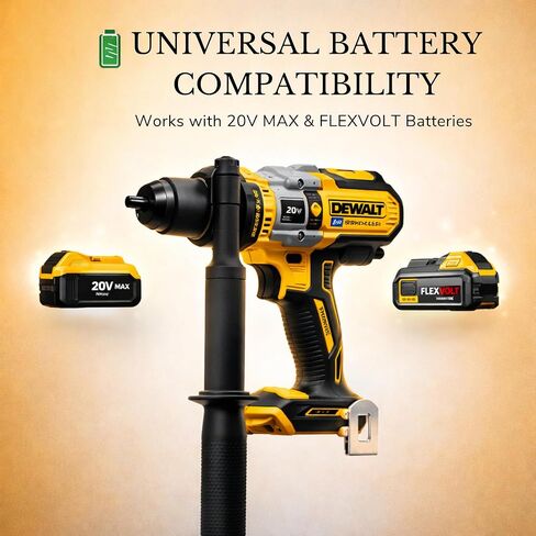 مثقاب مطرقي FLEX VOLT ADVANTAGE 20V MAX*، لاسلكي، 1/2 بوصة، أداة فقط (DCD999B) in Kuwait