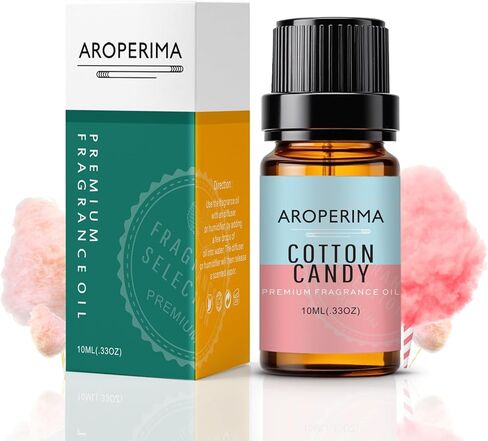 Cotton Candy Fragrance Oil, Premium Grade Scented Oil for Aroma Diffusers, DIY Projects, Perfume, Candle and Soap Making - 10ml in Saudi Arabia