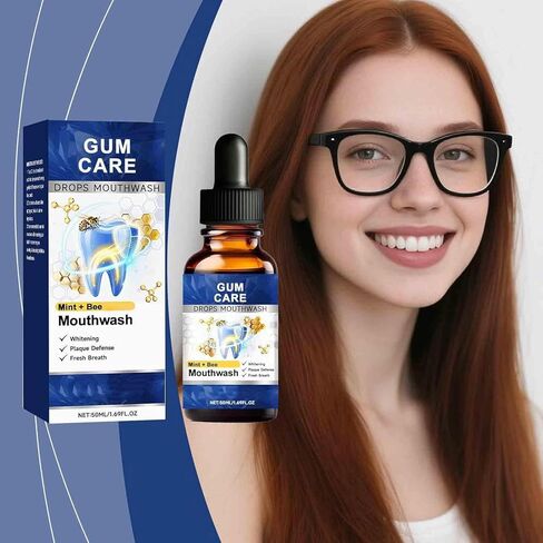 قطعتان من محلول إصلاح الفم من بيتاكت، غسول الفم بنكهة النعناع، ​​يحسن بشكل فعال صحة الفم والنفس المنعش طويل الأمد، محلول العناية اليومية بالفم in Kuwait