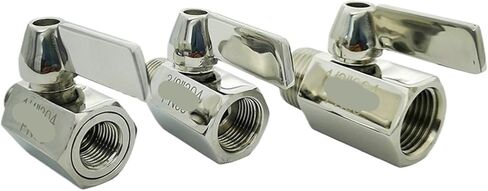 1 Pcs Stainless Steel Handle Mini Ball Valve Double Inner Wire Double Outer Wire Inner and Outer Wire Thread Mini Water Valve Switch(34,Inner Outer Wire) in Saudi Arabia