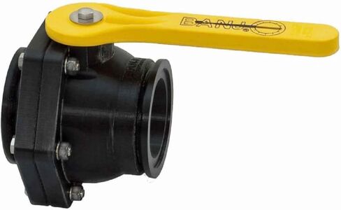 MVS300CFFP Banjo 3 "صمام قصير مشعب شفة كامل المنفذ، 150 رطل لكل بوصة مربعة in Kuwait