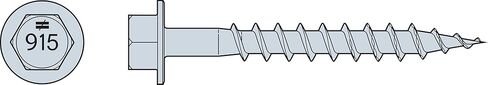 Simpson Strong-Tie 3-Pack of SD9112R500 Strong-Drive® SD Connector Screw — #9 x 1-1/2 in. 1/4-Hex Drive, Mech. Galv. (1500 Count) in Saudi Arabia