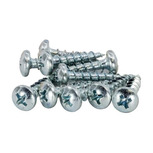 Rok Hardware 100 حزمة #8 × 3/4 بوصة خيط خشن عميق فيليبس عموم مسامير خشبية مطلية بالزنك MDF in Saudi Arabia