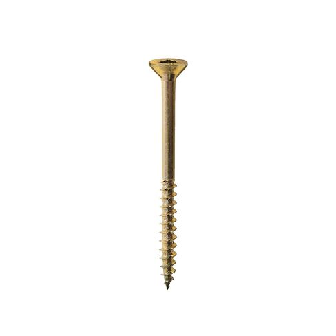 Nuvo Iron - #8 Construction Screw, 2-1/2", T25 Torx Head, Yellow Zinc Plating, 1 lb/Box (105 pcs) in Saudi Arabia