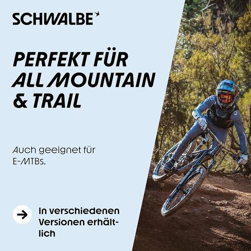 Schwalbe Tacky Chan Mountain Tire, 27.5" x2.40, Folding, Clincher, Addix Soft, Super Gravity, TL Easy, 67TPI, Black in Saudi Arabia