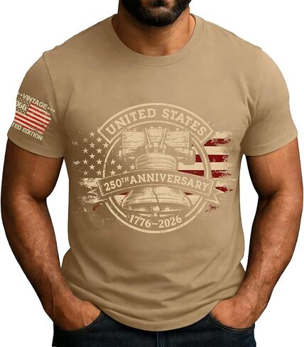 250Th Anniversary USA Shirt -We The People 250 Years of Freedom Crewneck Shirts 4Th July Patriotic Tops, M-3XL in Saudi Arabia