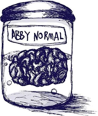 LA STICKERS Abby Normal - ملصق جرافيك - تلقائي، جدار، كمبيوتر محمول، خلية، ملصق شاحنة للنوافذ، السيارات، الشاحنات in Saudi Arabia