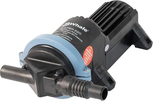 Whale Gulper 220 Graywater Pump - يدير النفايات الرمادية في القوارب و RV - 3.5 GPM معدل تدفق - 12 فولت/24 فولت in Saudi Arabia