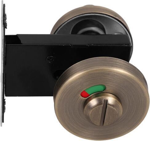 HOMSFOU Door Lock for Bedroom Occupied Sign Stainless Steel Privacy Door Knobs for Commercial Use in Saudi Arabia