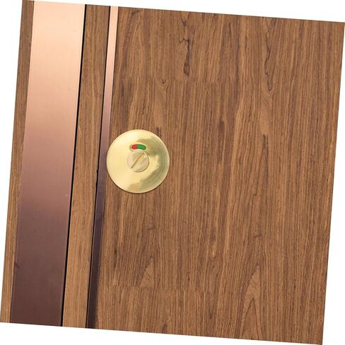 Public Partition Toilet Indicator Lock Zinc Alloy Bathroom Door Lock Occupied Sign Easy Installation in Saudi Arabia