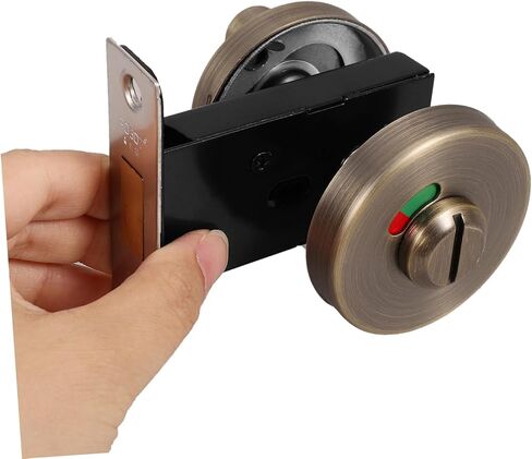 Vaguelly Bath Door Handle Keyless Privacy Lock Stainless Steel Construction for Rv Shower Door Latch in Saudi Arabia