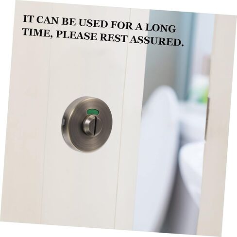 أقفال الأبواب التجارية مقبض الباب بدون مفتاح حمام من الفولاذ المقاوم للصدأ قفل كشك مؤشر شاغر in Kuwait