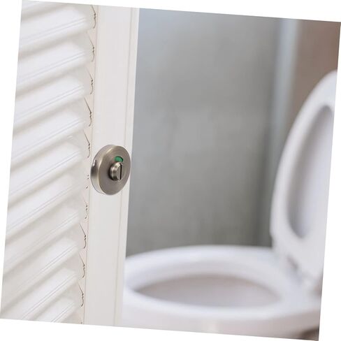 أقفال الأبواب التجارية مقبض الباب بدون مفتاح حمام من الفولاذ المقاوم للصدأ قفل كشك مؤشر شاغر in Kuwait