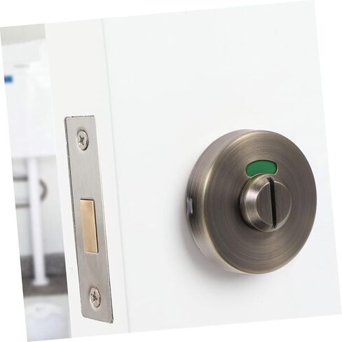 أقفال الأبواب التجارية مقبض الباب بدون مفتاح حمام من الفولاذ المقاوم للصدأ قفل كشك مؤشر شاغر in Kuwait