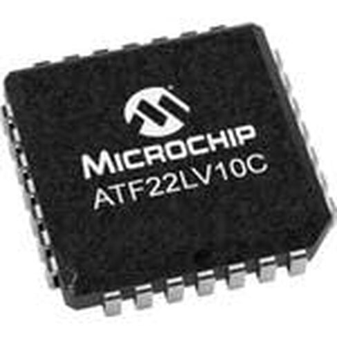 Microchip Technology, ATF22LV10C-10JU, SPLD ATF22LV10C Family 500 Gates 10 Macro Cells 83.3MHz 3.3V/5V 28-Pin PLCC Tube (10 Item/s) in Saudi Arabia