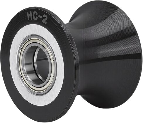 عجلة البكرة، بكرة بلاستيكية من البولي يوريثان مقاس 62 مم، محامل معدنية ذات هيكل متين، مثالية لمعدات الصالة الرياضية التجارية وأنظمة أبواب المرآب والمشروعات المنزلية in Kuwait