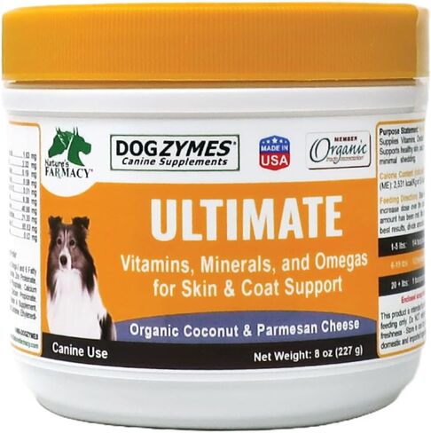 Dogzymes Ultimate Skin and Coat with Algal Oil and Organic Coconut (2 pound) in Kuwait