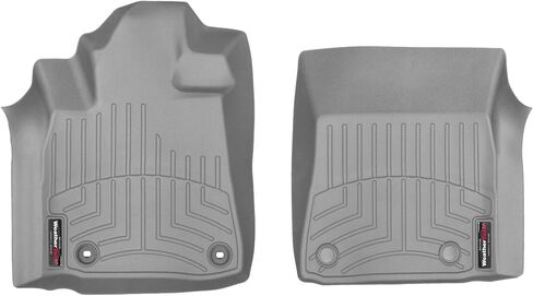 Weathertech Custom Fit FloorLiners for Toyota Tundra, Tundra, Tundra - 1st Row (444081), Black in Saudi Arabia