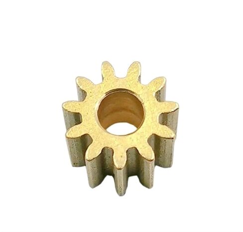 Steel Heavy Duty Motor Pinion Gear 1PC 11T 0.8M Copper Gear 11 Teeth OD=10.4mm Hole Diameter Brass Pinion Motor Parts 114A in Saudi Arabia