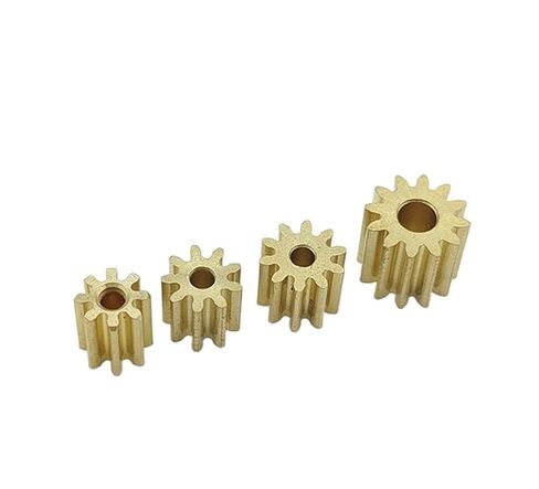 Steel Heavy Duty Motor Pinion Gear 1pcs 0.6M Modulus 8T 9T 10T 12T Teeth Metal Copper Brass Gear Motor Spindle Gearwheel(D 12T 3.175mm Hole) in Saudi Arabia