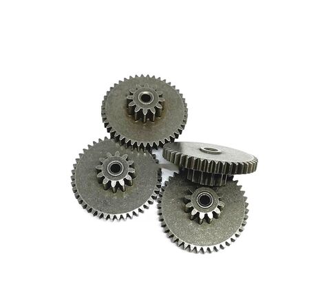 Steel Heavy Duty Motor Pinion Gear 2pcs 0.6M 12T-43T .8M 3MM Metal Double Gear in Saudi Arabia