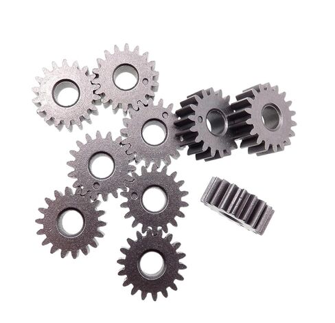 Steel Heavy Duty Motor Pinion Gear 10pcs Motor Gear Metal Gears Mini Pinion 18T Teeth Modulus 0.6 in Saudi Arabia
