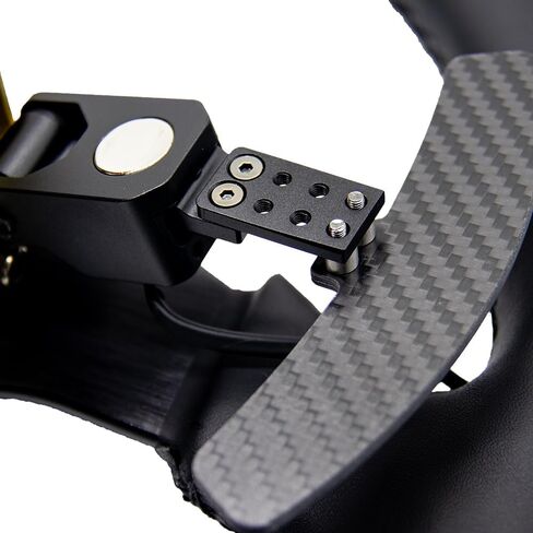 Simube 4-Piece Carbon Fiber Paddles for Fanatec ClubSport Magnetic Paddle Module, Replacement Parts Accessories in Saudi Arabia
