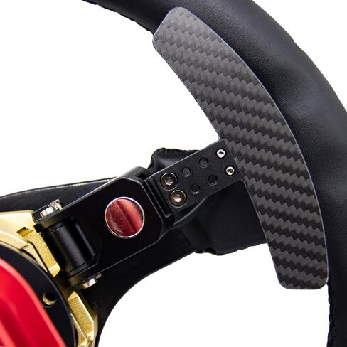 Simube 4-Piece Carbon Fiber Paddles for Fanatec ClubSport Magnetic Paddle Module, Replacement Parts Accessories in Saudi Arabia