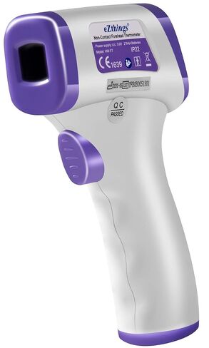 eZthings Thermometer Heavy Duty Infrared Forehead Non-Contact for Medical Offices, Hospitals, Physicians in Kuwait