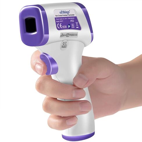 eZthings Thermometer Heavy Duty Infrared Forehead Non-Contact for Medical Offices, Hospitals, Physicians in Kuwait