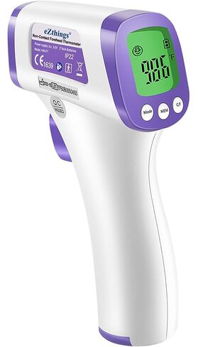eZthings Thermometer Heavy Duty Infrared Forehead Non-Contact for Medical Offices, Hospitals, Physicians in Kuwait