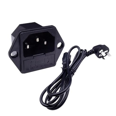 AC Power Socket with Insurance pin Socket Appliance Socket Cabinet Socket Multi-Function Socket(Socket+3 * 1.5 * 1.8m Power Cord) in Saudi Arabia